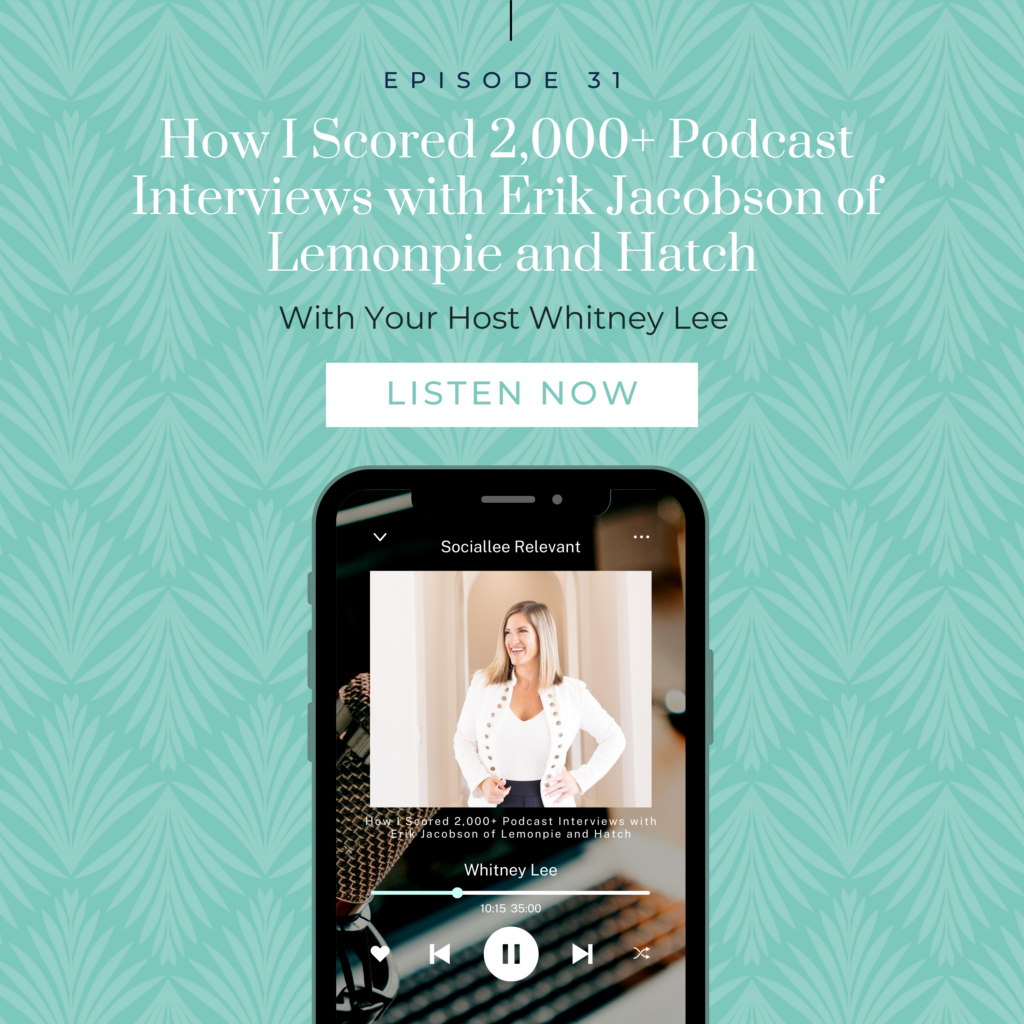 How I Scored 2,000+ Podcast Interviews with Erik Jacobson of Lemonpie and Hatch